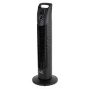 RRP £50 Each Boxed Black And Decker 30 Inch Tower Fan With Timer