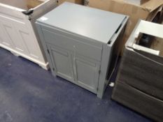 RRP £350 Beautiful Duck Egg Blue Side Cabinet