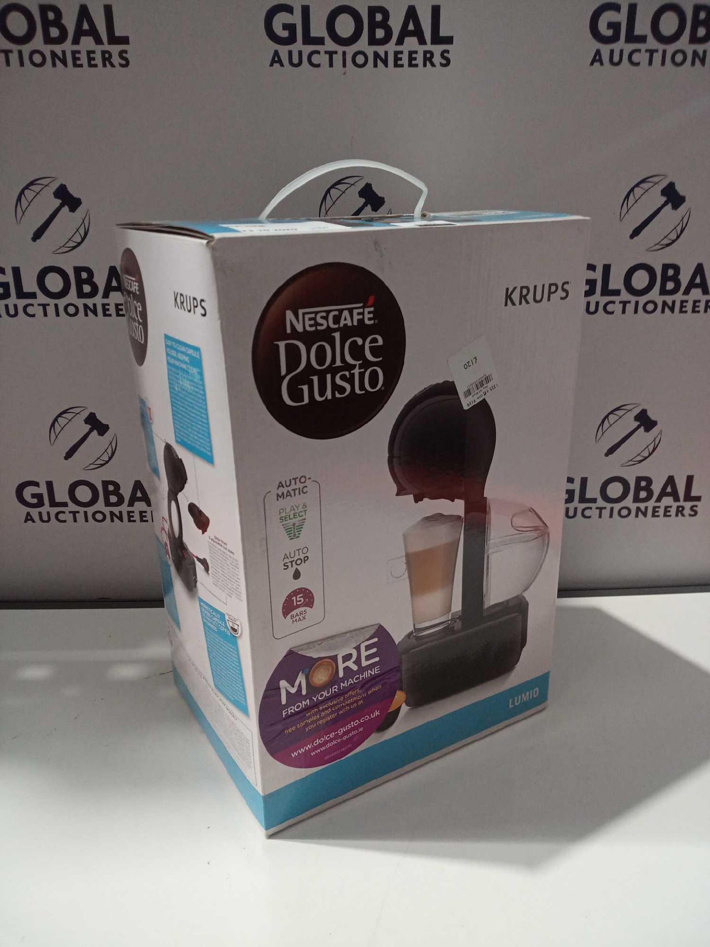 RRP £120 Boxed Nescafe Dolce Gusto Krups Coffee Machine Lumio (Untested)