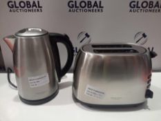 RRP £25 Each Kitchen Items To Include Two Unboxed John Lewis 1.7 L Kettles In Stainless Steel And Tw