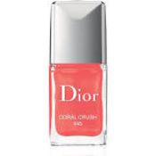 RRP £22 Dior Vernis Nail Polish (Shade 445 Coral Crush) Ex Display (Pictures Are For Illustration