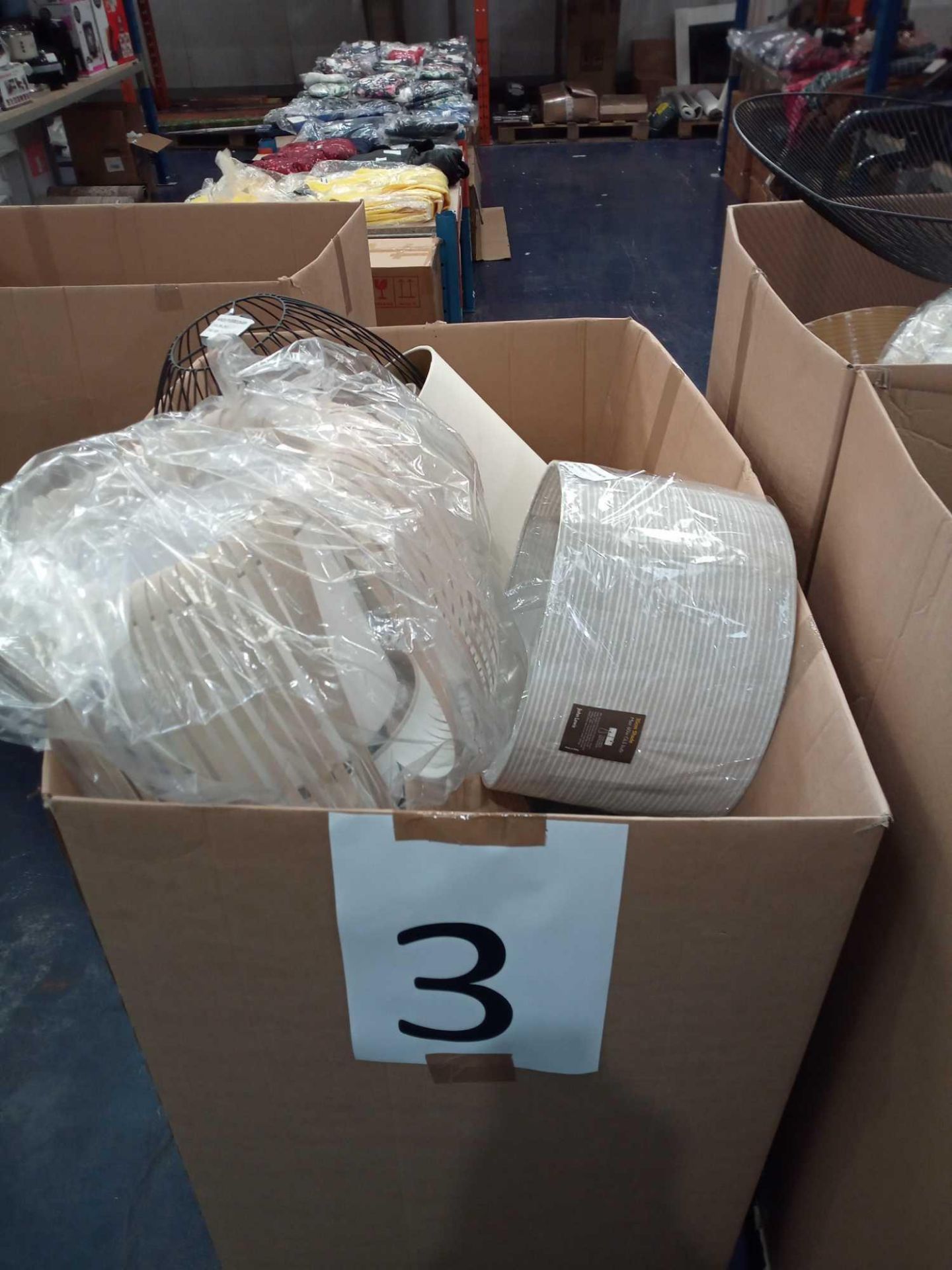 Pallet To Contain A Large Assortment Of John Lewis Lamp Shades