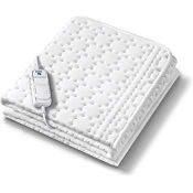 Combined RRP £180 Lot To Contain 2 Monogram Allergy Free Heated Mattress Cover Untested
