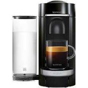 RRP £180 Boxed Nespresso Vertuo Plus Magimix Coffee Machine In Black Untested