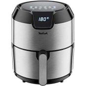 RRP £130 Boxed Tefal Easy Fry 4.2 L Digital Health Fryer In Silver And Black Untested