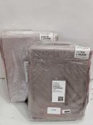 Combined RRP £200 Assorted Soft Furnishings To Include Bagged Fully Lined Eyelet Curtains From Deben