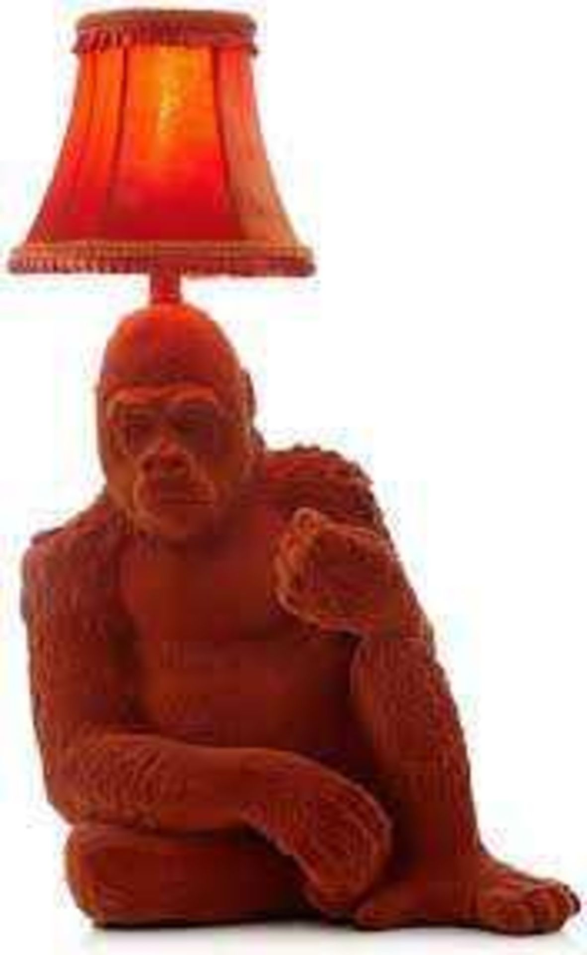 RRP £95 Unboxed Abigail Ahern Gorilla Lamp Untested - Image 2 of 2
