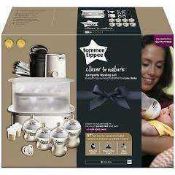 Combined RRP £100 Lot To Contain Two Boxed Tommee Tippee Closer To Nature Complete Feeding Sets