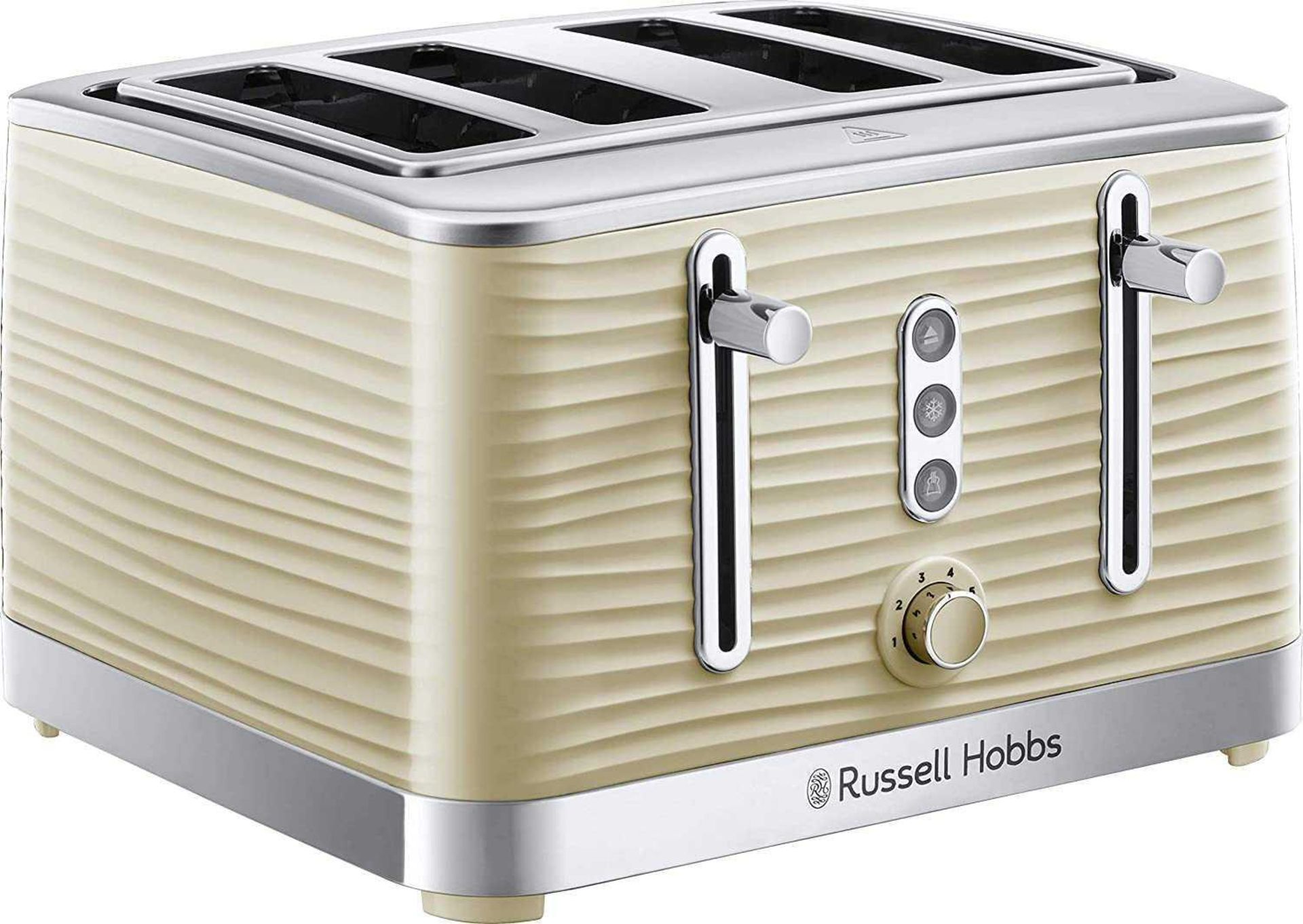 RRP £110 Lot To Contain Boxed Russell Hobb Inspired Cream 4-Slice Toaster And A Boxed Russell Hobbs - Image 3 of 4