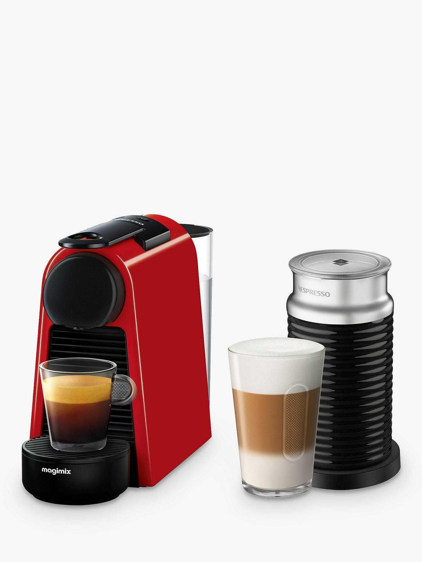 RRP £140 Boxed Nespresso Essenza Mini And Aeroccino 3 (Untested)