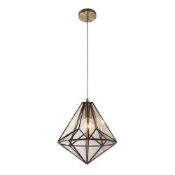 Combined RRP £200 Assorted Lighting Items To Contain Boxed Pendant Ceiling Light By Debenhams And Bo