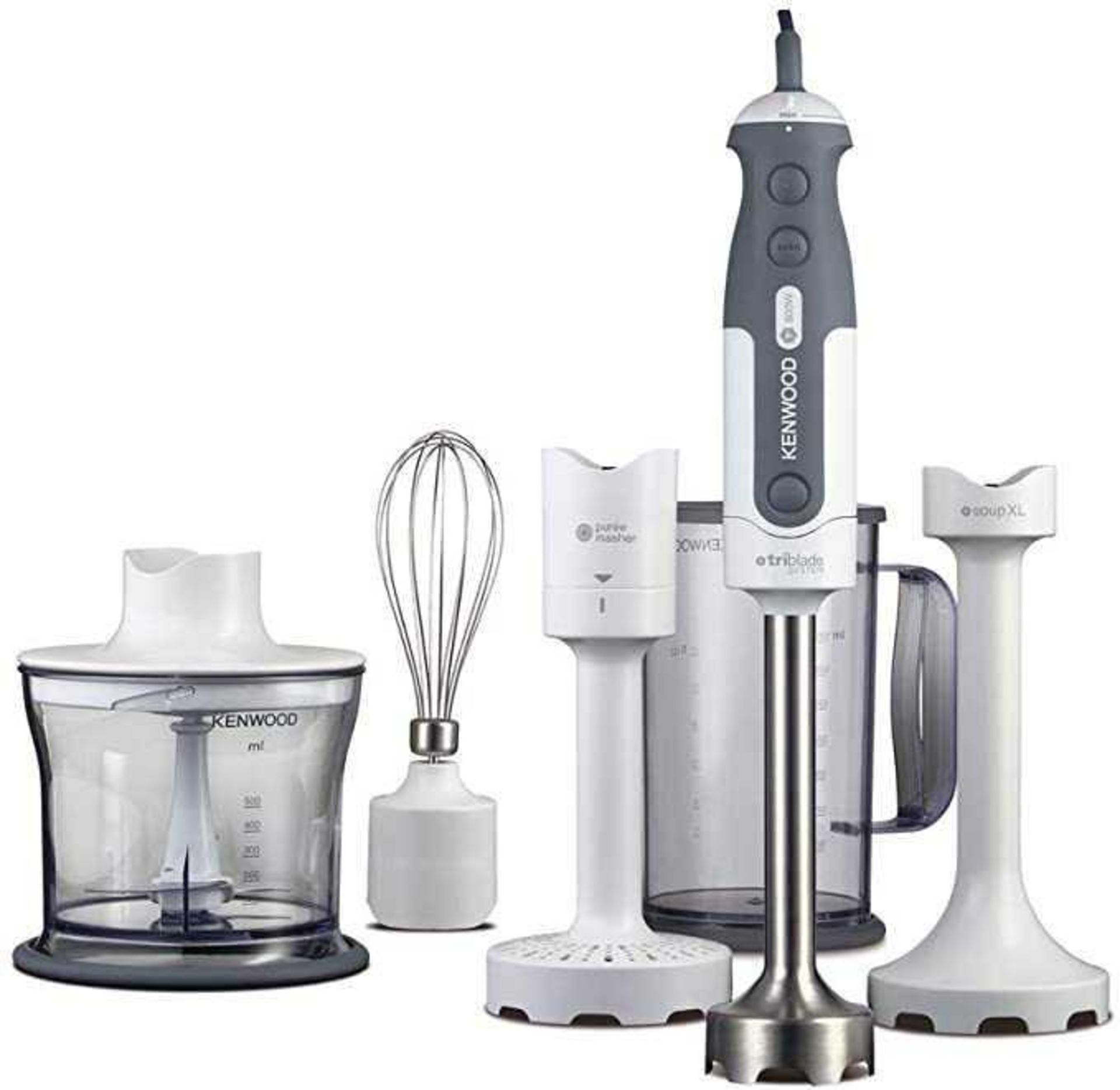 Combined RRP £200 Lot To Contain Boxed Kenwood Hand Blender Triblade System And A Boxed Kenwood Mult - Image 3 of 4