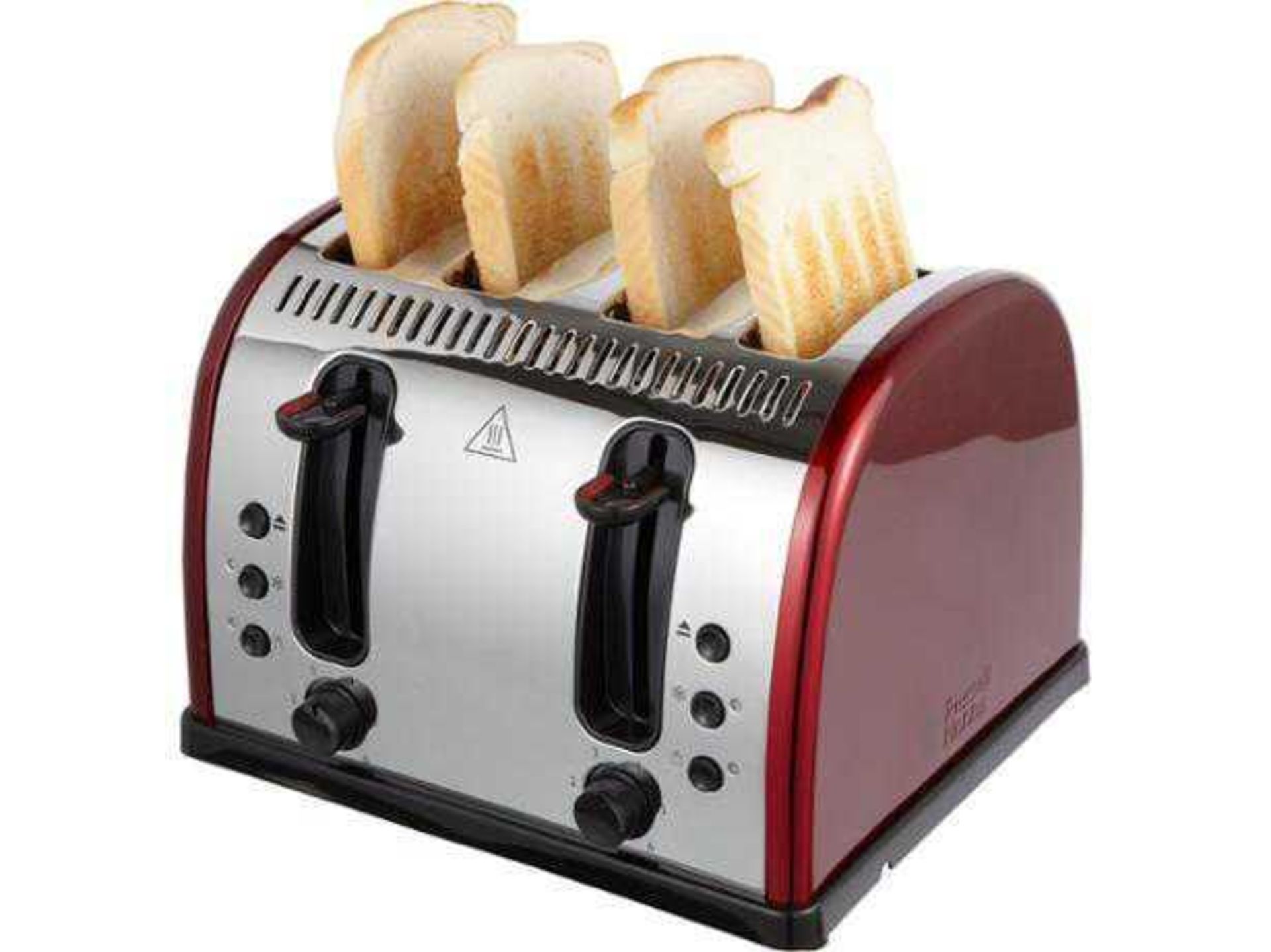 Combined RRP £90 Assorted Kitchen Items To Include Unboxed Morphy Richards 2 Slice Black Toaster And