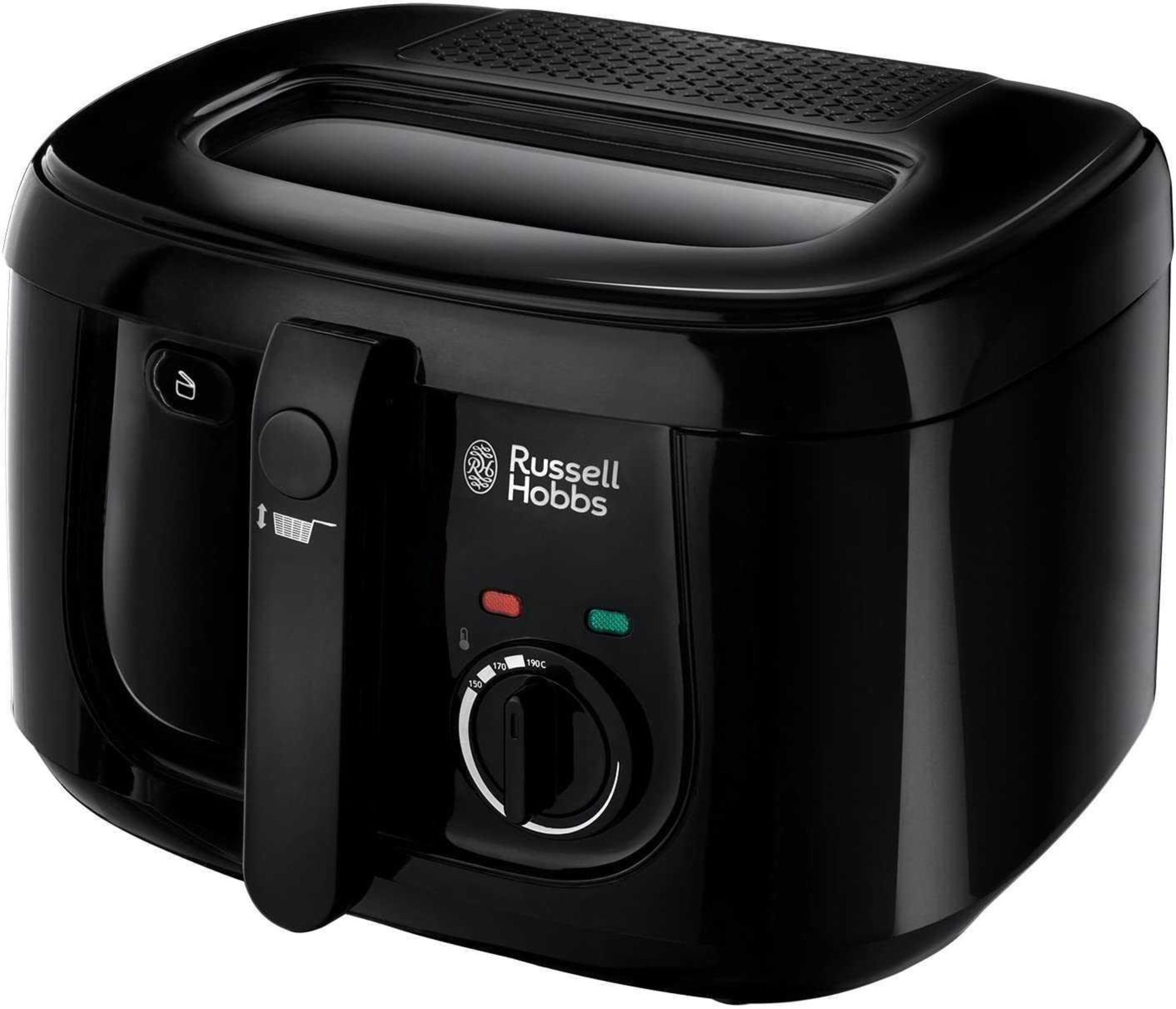 Combined RRP £100 Lot To Contain 3 Russell Hobbs Food Collection Deep Fryers In Black With 2.5L Capa