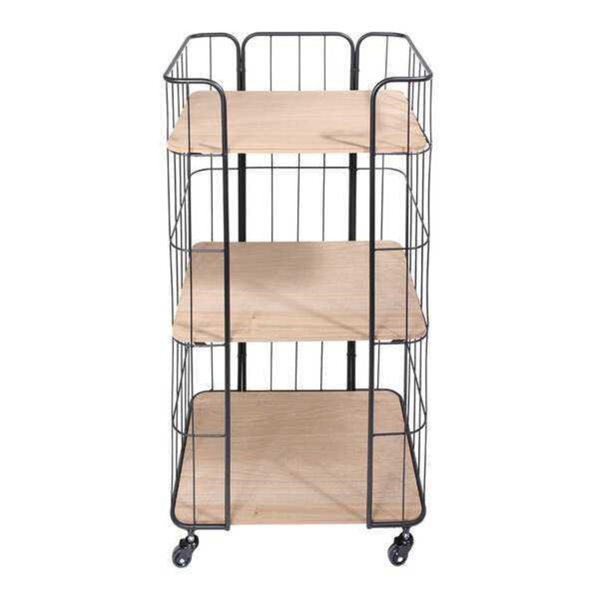 RRP £75 Boxed 17 Stories Renjro Serving Cart