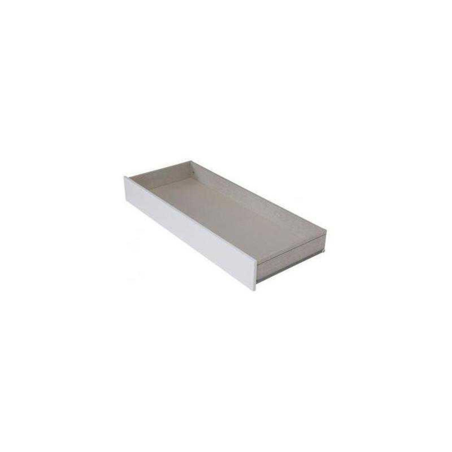 RRP £50 Boxed 140X70Cm Cotbed Grey Drawer