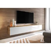 RRP £190 Boxed Mercury Row 78" Pina Tv Stand