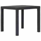 RRP £65 Boxed Etude Plastic Dining Table