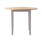 RRP £170 Boxed Home Etc Genovia Extending Dining Table