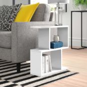 RRP £40 Boxed Zip Code Design Barbra Side Table