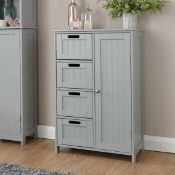 RRP £70 Boxed House Of Hampton 55X82Cm Free Standing Cabinet