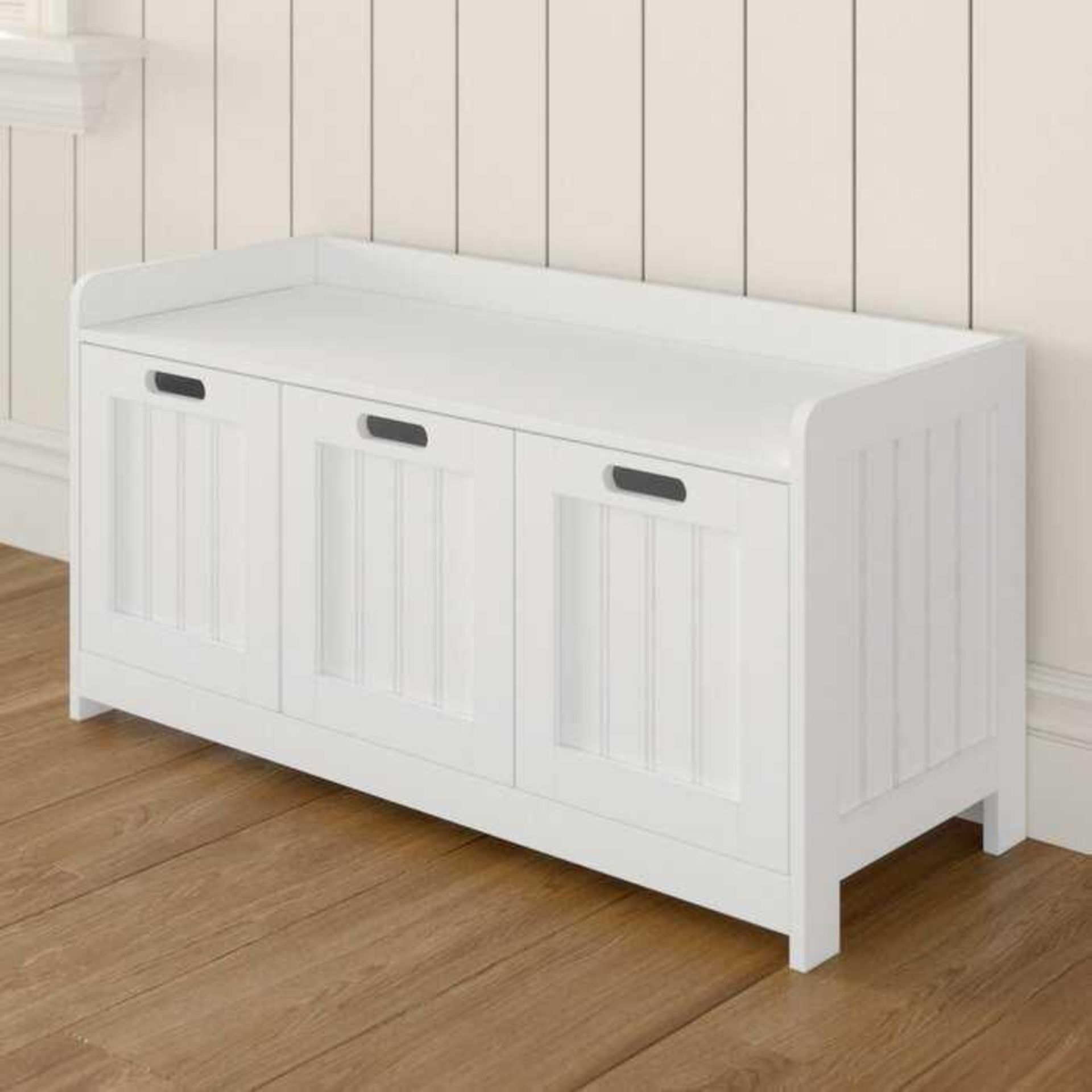 RRP £70 Boxed House Of Hampton 90X45Cm Free Standing Cabinet