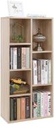 RRP £270 Boxed 17 Stories Alpes Bookcase Unit