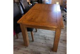 RRP £599 Sourced From Harvey's Furniture Boxed Keswick Extending Dining Table (Chairs Not