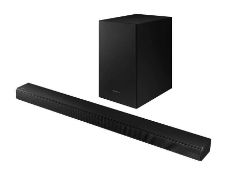 RRP £300 Boxed Samsung T550 Soundbar With Deep Rich Wireless Subwoofer