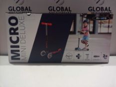 RRP £75 Boxed Micro Mini Deluxe Urban Lifestyle Kids Scooter