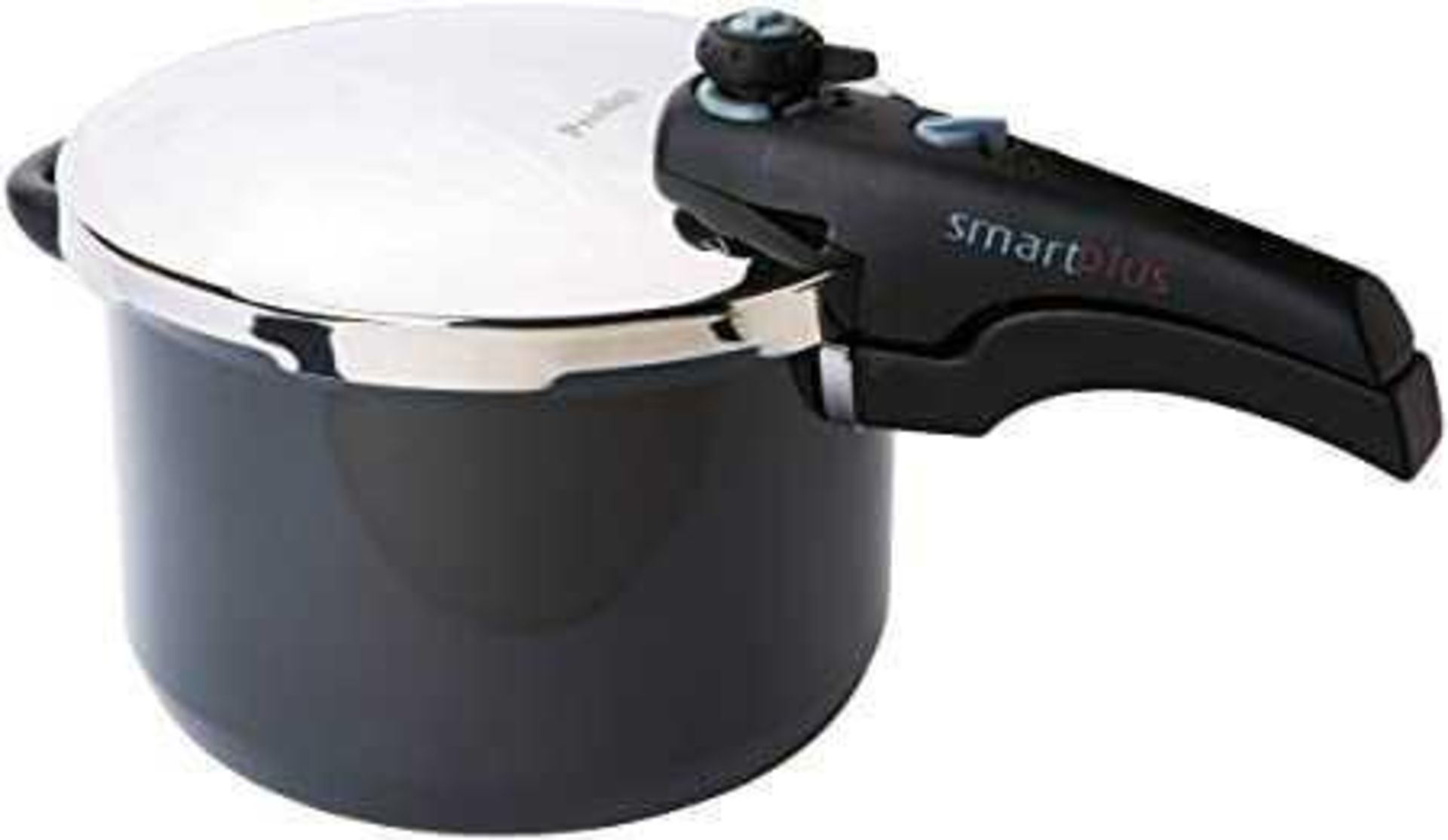 RRP £75 Boxed Prestige Lock-In The Taste 6L Smartplus Pressure Cooker With Steamer