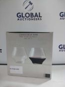 RRP £40 Each Boxed John Lewis & Partners Connoisseur Stemless Red Wine Glasses, Set Of 4, 450Ml, Cle