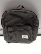 RRP £60 Barbour International Wax Leather Unisex Backpack