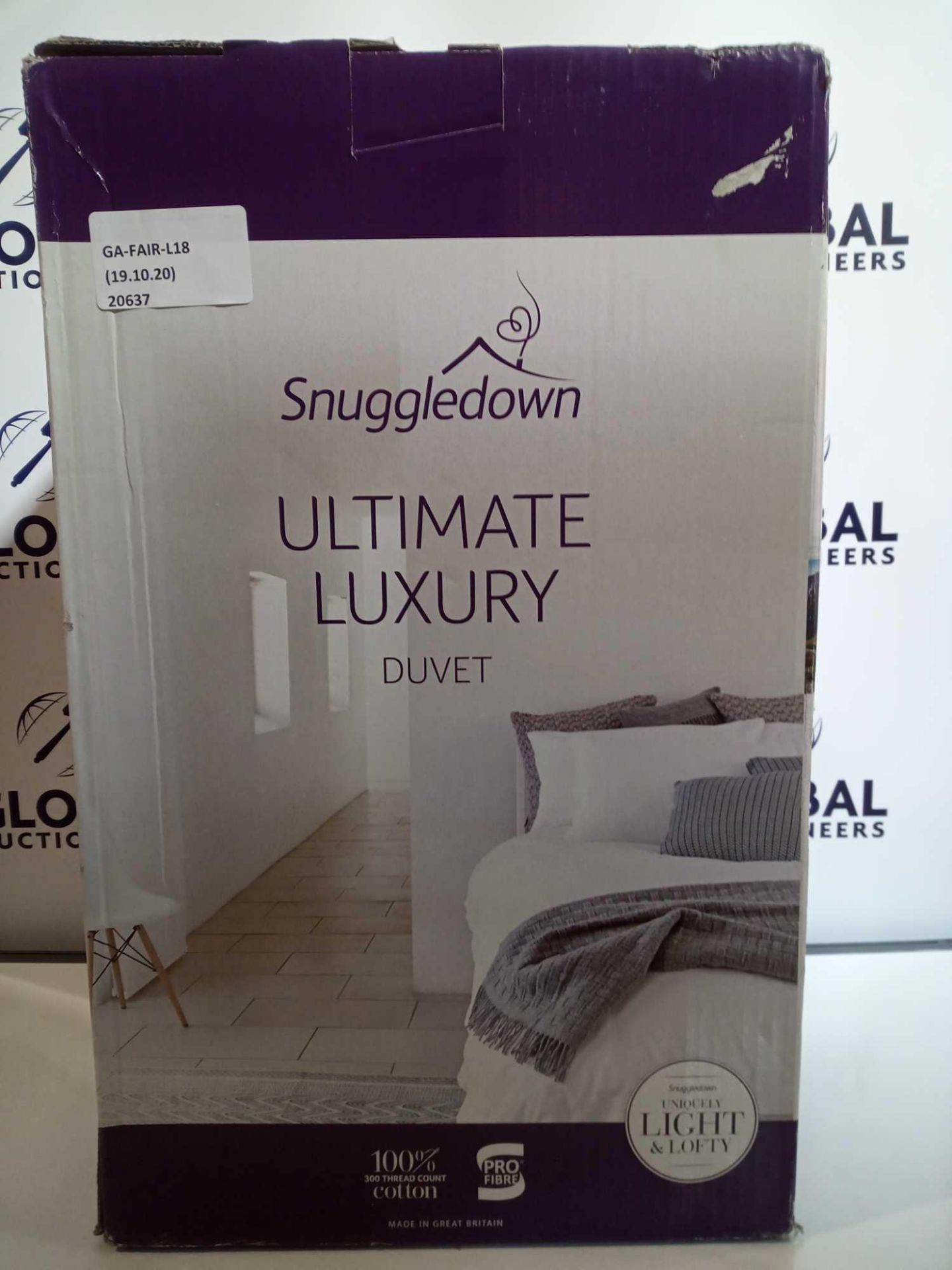 RRP £75 Boxed Snuggledown Ultimate Luxury Duvet Set (Single)