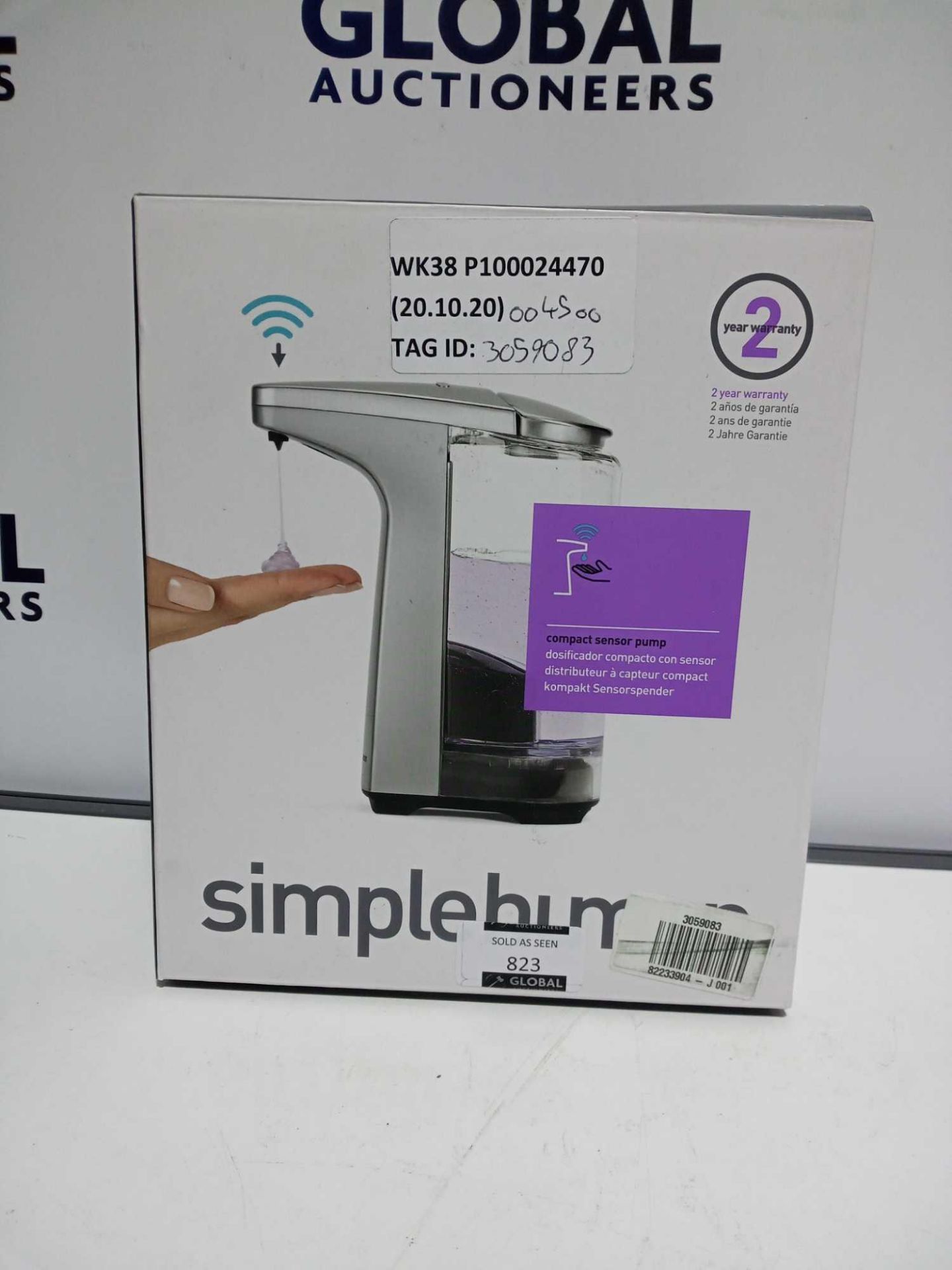 RRP £50 Each Boxed Assorted Kitchen Items To Include Simplehuman Compact Sensor Pump And Joseph Jos