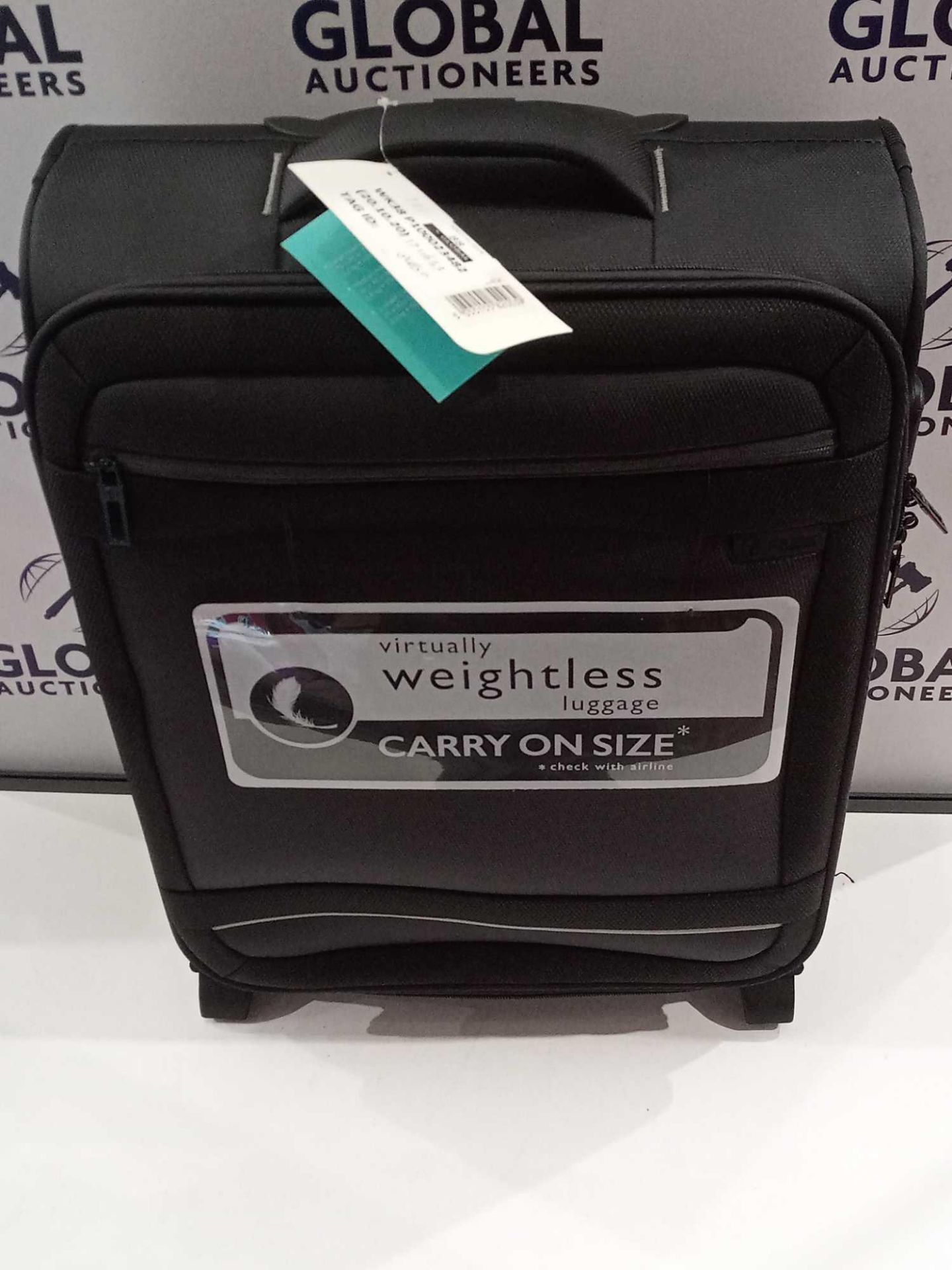 RRP £45 Each Qube London Virtually Weightless Carry-On Size Luggage Suitcase