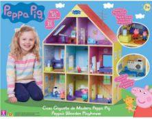 RRP £80 Boxed Peppa Pig Wooden Playhouse