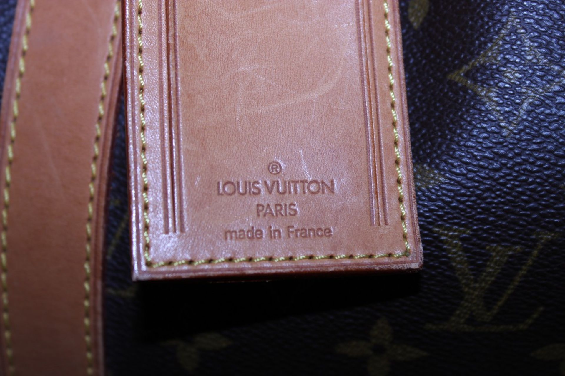 RRP £1,780 Louis Vuitton Keepall 55 Travel Bag, Brown Monogram Canvas, Vachetta Handles, 55X28X25Cm, - Image 4 of 5