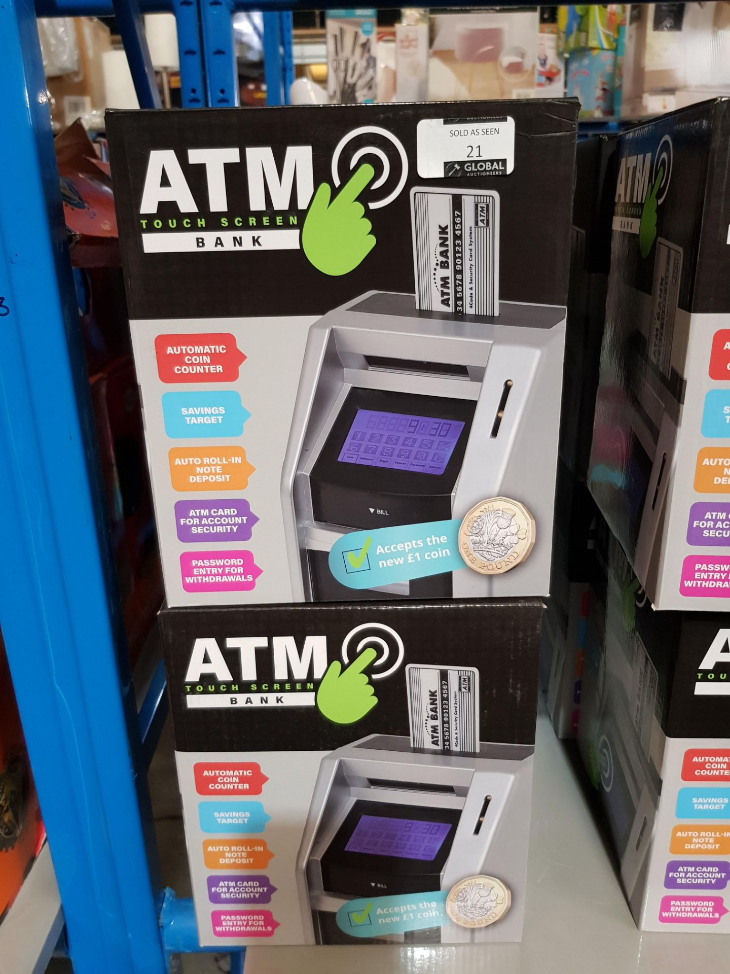 8 X ATM TOUCH SCREEN BANK
