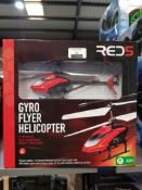 7 X RED5 GYRO FLYER HELICOPTER