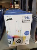 8 X HE LIGHTSHOW WATER SPEAKERS