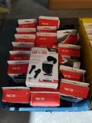 22 X RED5 TRUE STERO EAR BUDS (RRP £20 EACH) - MIXED CONDITION / HAS RTM STIXKER