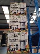 3 X HOME CONNECTION TURBO JUICER