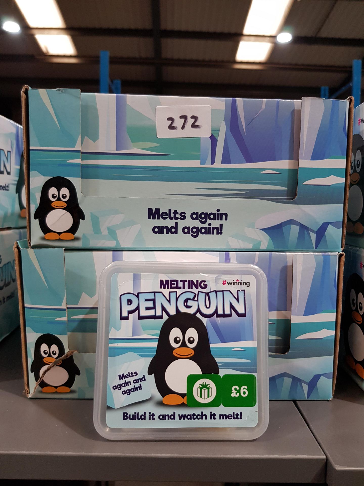 COMBINED RRP £ 72 - 24 X #WINNING MELTING PENGUIN (SEALED / AS NEW)