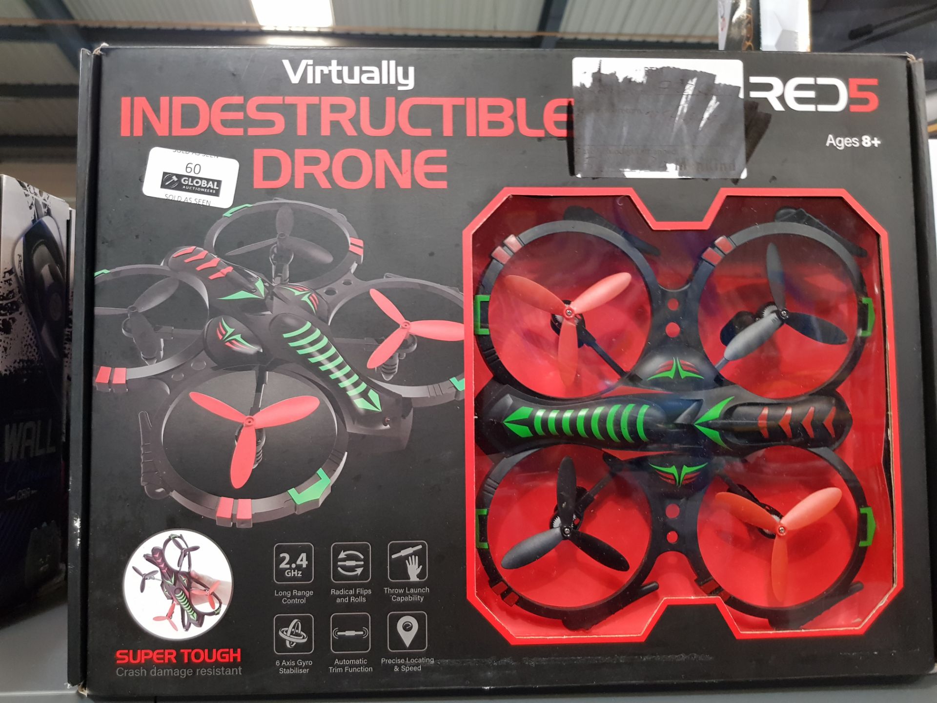 10 X RED5 VIRTUALLY INDESTRUCTIBLE DRONE