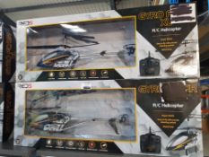 6 X RED5 GYRO FLYER XL RC HELICOPTER