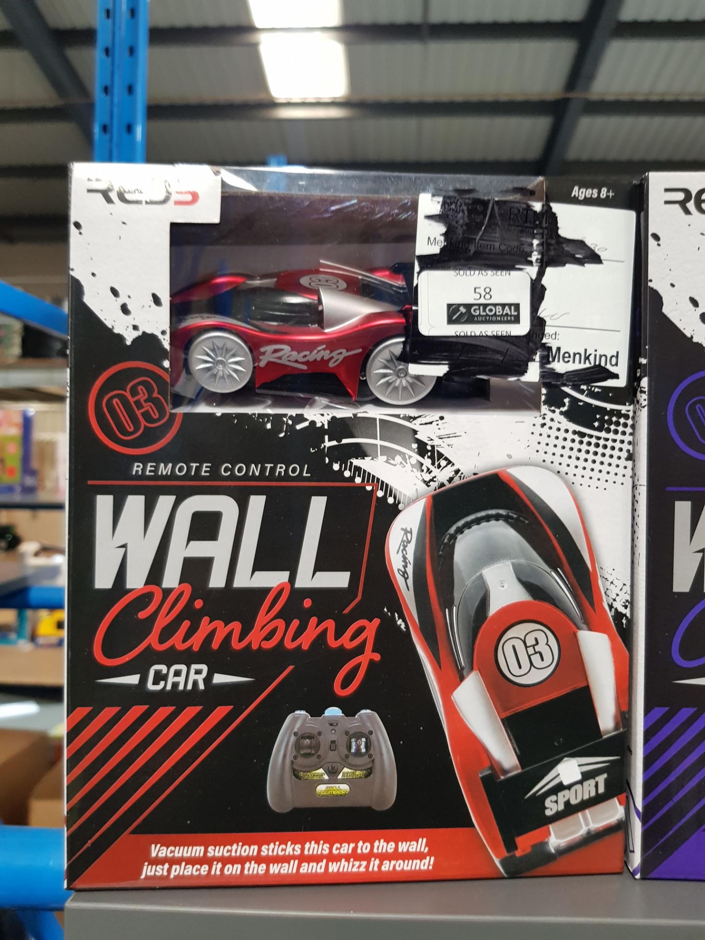 10 X RED5 RC WALL CLIMBING CAR