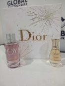 RRP £150 Christian Dior Gift Box To Include Contain J'Adore Perfume By Dior And Christian Dior Joy P