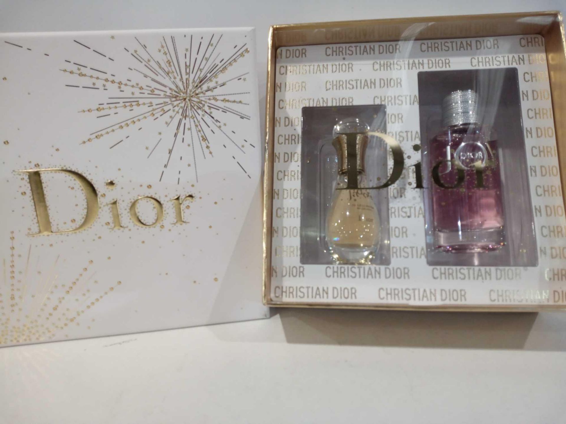RRP £150 Christian Dior Gift Box To Include Contain J'Adore Perfume By Dior And Christian Dior Joy P - Image 3 of 4