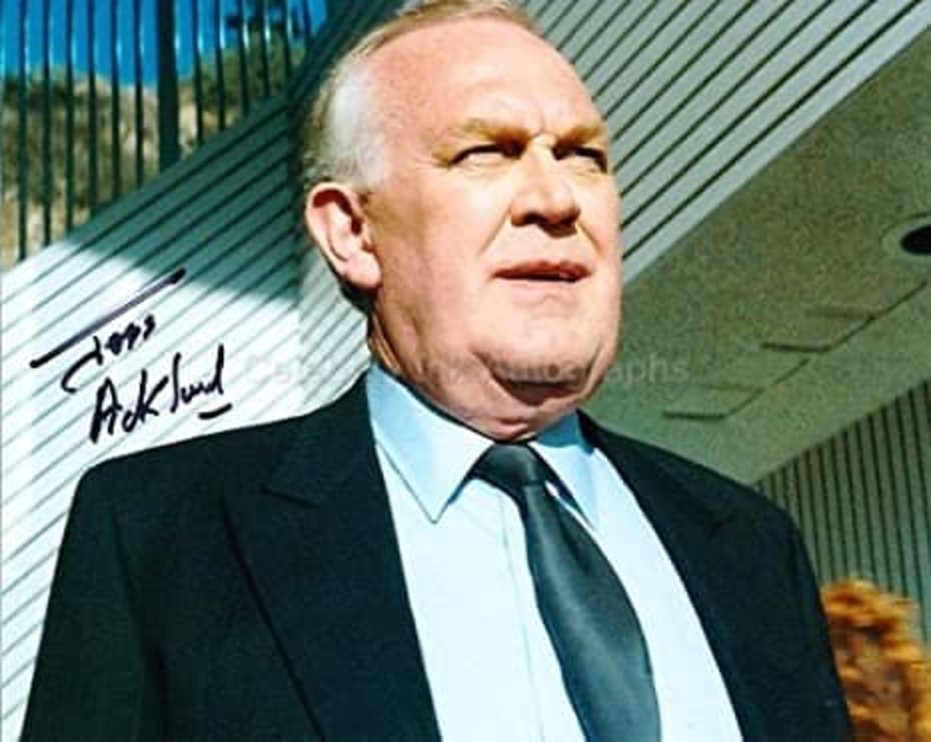 Signed Photo of Joss Acklund (AKA The Baddy in Lethal Weapon 2)